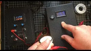 DIY Mini Portable Power Supply/Ampmeter XL4015 & 18650 Battery Pack