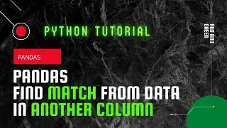 Pandas - find match from data in another column
