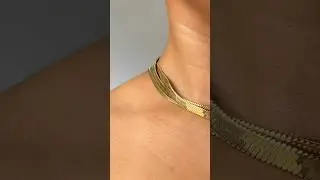 Did you know this is how the Snake Chain got it&rsquo;s name? 🐍✨ #coolgirl