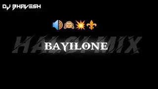 baylone folk song (halgi mix) dj bhavesh Borgaon ⚠️ High bass song 