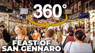 360° NYC Feast of San Gennaro 2021 in Little Italy