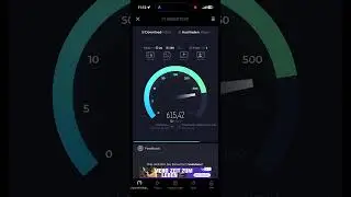 Vodafone 5G Speedtest B&ouml;blingen-Hulb, Germany #speedtest #5G #vodafone #shorts