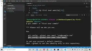 3 3 Git init, git add, git commit, set origin
