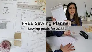 FREE Sewing Planner ! Sewing Goals for 2022