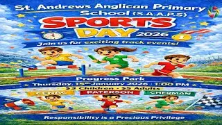 St. Andrew's Anglican Primary School Sports 2026 a Just Cool Creative  Productions