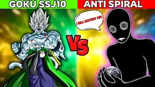 GOKU SSJ10 vs ANTI SPIRAL in Jump Force Mugen | Anime BattleGround