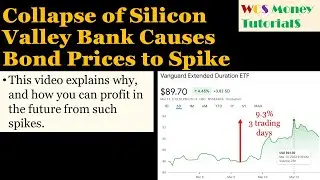 Why Bond Prices Spiked When Silicon Valley Bank Failed, and How You Can Profit from These Spikes
