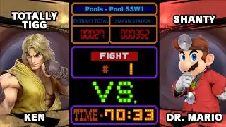 Smash Station: #352 - TotallyTigg vs Le Conquérant | SHANTY - Pools - Pool SSW1