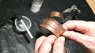 Copper  Cuff  Coating With Protecta Clear