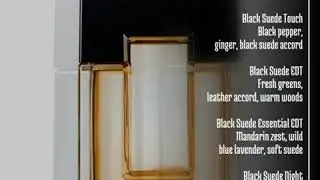 Men's Store      Reveal Your Sensual Side   Black Suede Touch  Black pepper, ginger, blac&hellip;