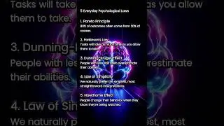 5 Psychological Laws That Explain Everyday Behavior