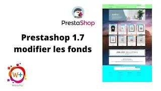 Modifier les fonds sur prestashop 1.7.8