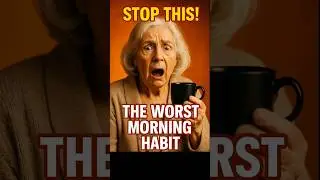 The Worst Morning Habit That Ages You Faster#AntiAging #HealthyHabits #SeniorLife #Over60Tips