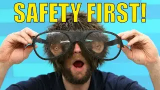 Making CUSTOM safety glasses!