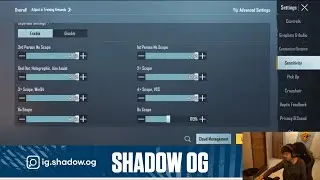 ShadowOG reveal his sensitivity on stream