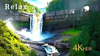 Relaxing Piano Music with Scenic Nature 4K &ndash; Calm Mind & Deep Focus