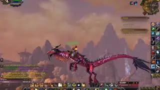 THUNDERING RUBY CLOUD SERPENT -Alani Mount-