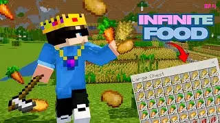 I MADE UNLIMITED FOOD FARMS IN MINECRAFT || HELL KINGDOM EP 4