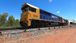 8234 & 48101 LE at Condobolin West NSW.  Wed 29th Dec 2021