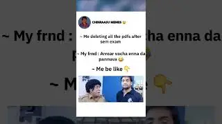 Arrear exams 😂🤣 #memes #collegelifememes #funnymemes #funny #clgfun #funnypictures #trending
