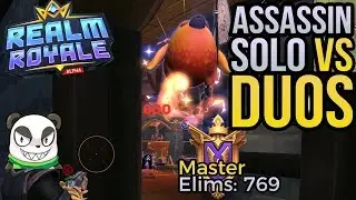 Assassin Solo vs Duos - Realm Royale Gameplay