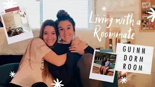 Living with a Roommate 💁‍♀️ | TWU Guinn Hall Dorm Tour ✨