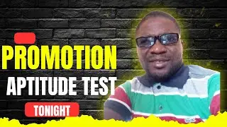 Special Promotion Aptitude Test Questions Discussion
