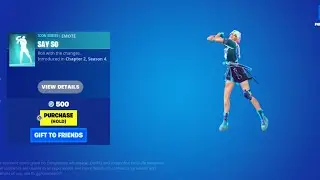 Fortnite Star Wars Emotes & Say So Emote Return In Item Shop Hurry Up 😳
