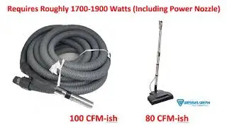 Central Vacuum Systems Airflow Losses