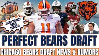 NFL Draft Analyst Reveals PERFECT Chicago Bears Picks for 2026 | Late-Round Sleepers and Targets