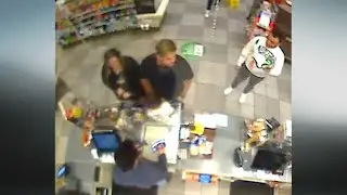 CAUGHT ON VIDEO: Suspects use small child to hide skimming device in 7-Eleven