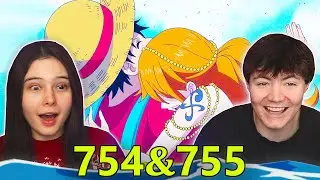 WHERE IS SANJI?! 👒 One Piece Ep 754 & 755 REACTION & REVIEW