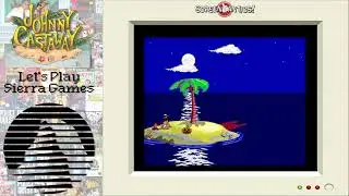 Let's Play Sierra Games - Johnny Castaway (Screensaver) Halloween Special Screen-Antics