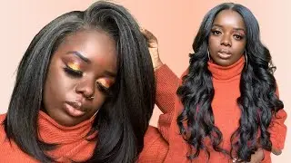 $40 HOLIDAY HAIR! 😍Outre Perfect Hairline CHARISMA + DANNITA | Fake Scalp on Synthetic Wig?