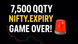 🔥 NIFTY 50 Expiry Trading with 7,500 Quantity &ndash; Extreme Risk, Extreme Reward! 🔥
