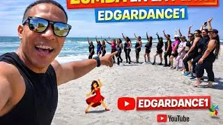 Zumba en la Playa de North Myrtle Beach. Carolina del Sur 