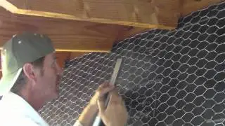 Use stucco J molds at eves when there is no wood blocking.
