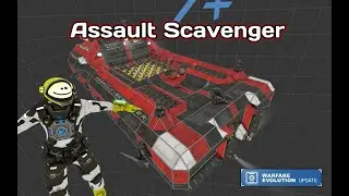 Updating: The Assault Scavenger, Part 2 (Space Engineers)