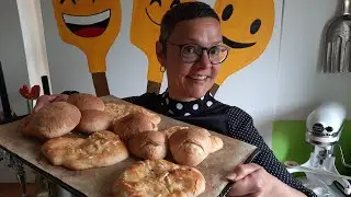 bäckt in black live aus der Küche; Knauzenwecken live backen