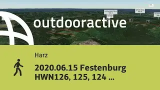 2020.06.15 Festenburg HWN126, 125, 124 Lochstein o. Schalker Graben, ...