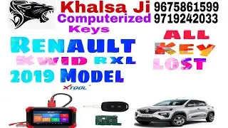 #renault #kwid #rxl 2019 #model #key #programming & #remote #matching By #xtool #pad 1 🔥💯😊❤️