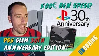Unboxing PS5 Slim 30th Anniversary: Edizione da 500€! Vale la pena?