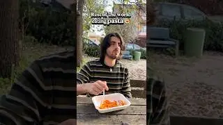 Italians vs REST of the world PASTA