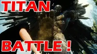 FINAL FANTASY 15 (XV) TITAN FIGHT/BATTLE