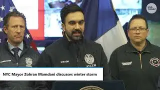Winter storm watch NYC: Mamdani talks safety plan as New York braces for possible 14 inches of snow