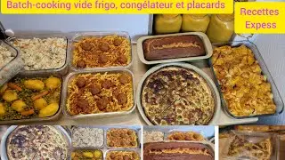 Batch-cooking petit budget 