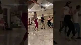 Salsa footwork