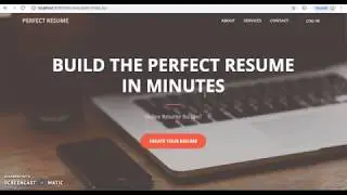 Resume Perfect website