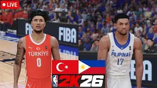 TURKEY  vs GILAS PILIPINAS | FIBA WORLD CUP QUALIFIER (LEGENDS) | JANUARY 8, 2026