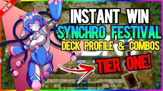 (90% WINS) The BEST DECK Tier 1 SYNCHRO FESTIVAL in Master Duel! | In-depth Combos and Deck Profile